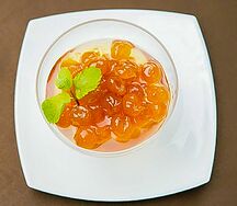 Варенье из белой черешни