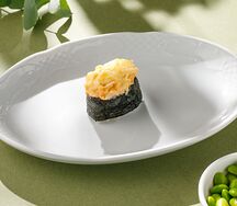 Запеченные суши с креветкой