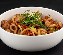 Лапша Удон с курицей