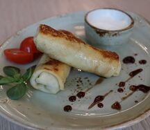 Блинчики с мясом