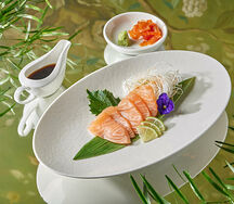 Лосось сашими