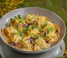 Пельмени с лососем