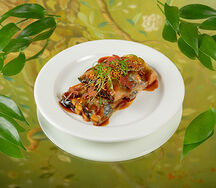 Овощи вок с тофу