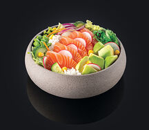 Поке с лососем