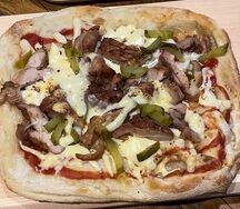 Римская пицца с курицей