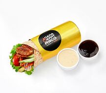 Мамина шаурма с курицей по-азиатски
