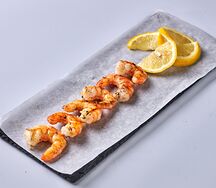 Креветки на гриле