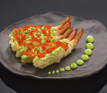 Креветки Васаби