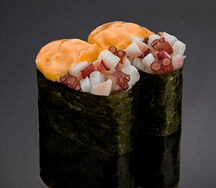 Суши спайси осьминог