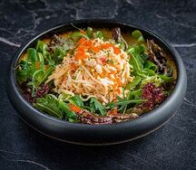 Салат с камчатским крабом