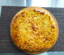 Хачапури по-имеретински (сыр внутри)