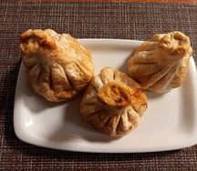 Хинкали (баранина) жареные