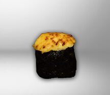 Суши гриль с лососем