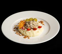 Бефстроганов из говяжьей вырезки