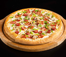 Грибная с панчетой и колбасками 30 см