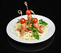 Спагетти Осьминожки
