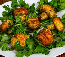 Шашлык из шампиньонов