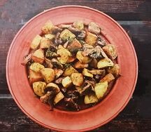 Картофель с грибами