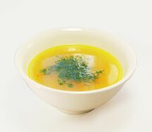 Суп гороховый с курицей
