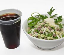 Окрошка на квасе