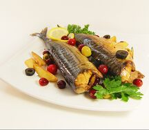 Скумбрия горячего копчения