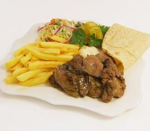 Печень куриная открытая