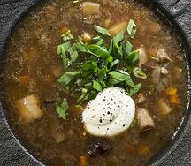 Суп из белых грибов