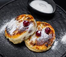 Сырники с изюмом