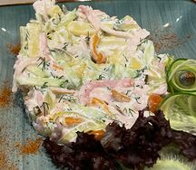 Сытный мясной с опятами