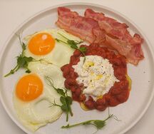 Сытный завтрак по-итальянски