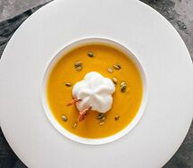 Тыквенный суп с кокосовым молоком Veg