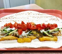 Двойная шаверма в лаваше