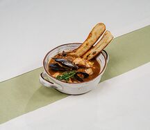 Прованский суп Буйабес с морепродуктами