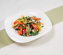 Салат с говяжьим языком