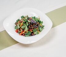 Теплый салат из ягненка