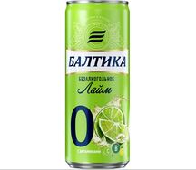 Балтика безалкогольное №0 Лайм