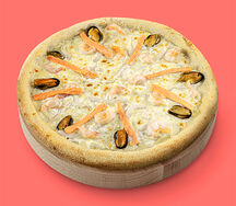 Пицца с морепродуктами