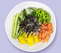 Поке с лососем