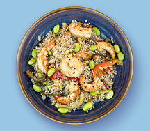 Рис с креветками