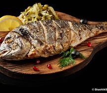 Шашлык из рыбы Дорадо