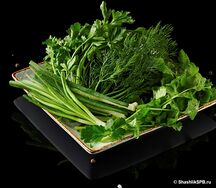 Ассорти из свежей зелени