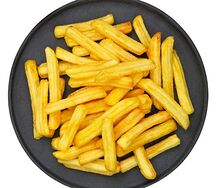 Картофель фри и соус