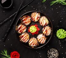 Ролл с креветкой темпура