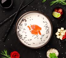 Сливочный с лососем