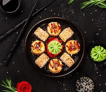 Спринг-ролл с курицей