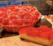 Чизкейк клубничный