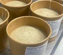 Крем суп грибной