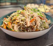 Фунчоза с курицей