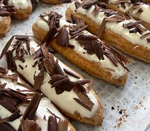 Эклер сливочный