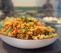 Булгур с овощами